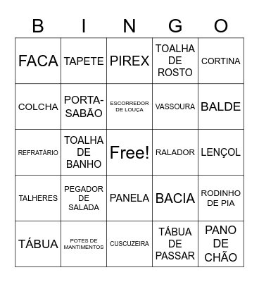 Chá da Maysa Bingo Card