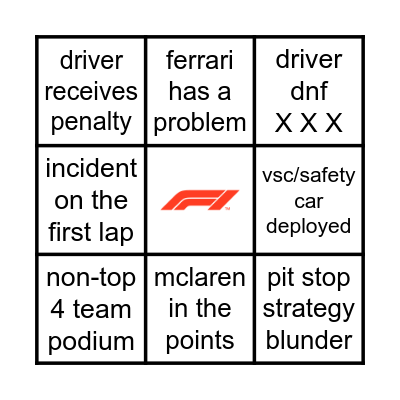 BAKU Bingo Card