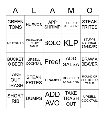 HAPPY NATIONAL BEAVER DAY Bingo Card