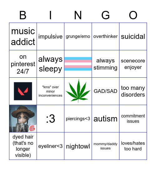 ☆ Bingo Card