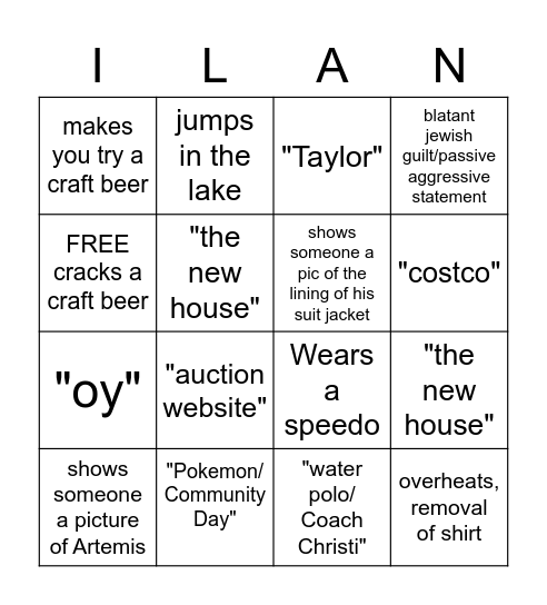 Bachelor Bingo! Bingo Card