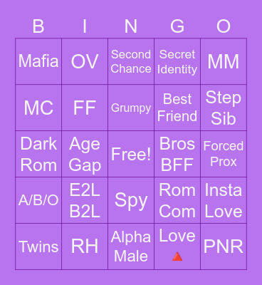 2023 TROPE BINGO Card
