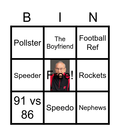 Harry Did What?! Bingo Card