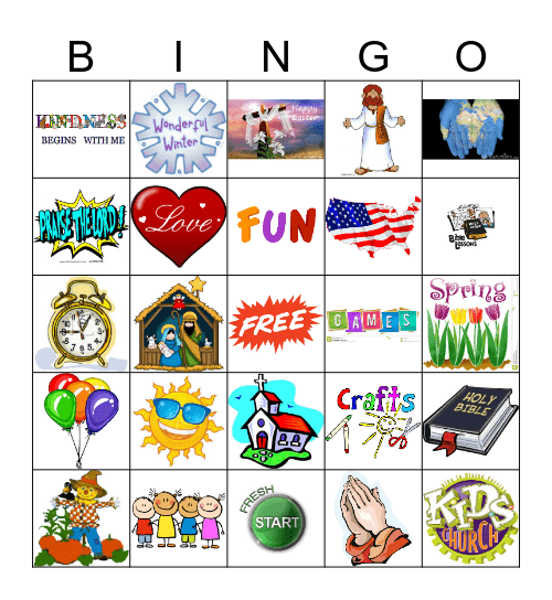 Happy New Year!! Bingo Card