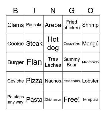 DR Crew Bingo Card