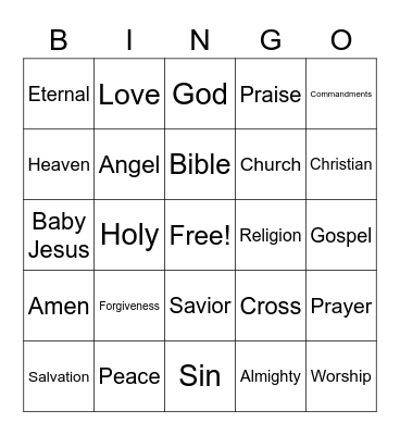 ART BINGO Card