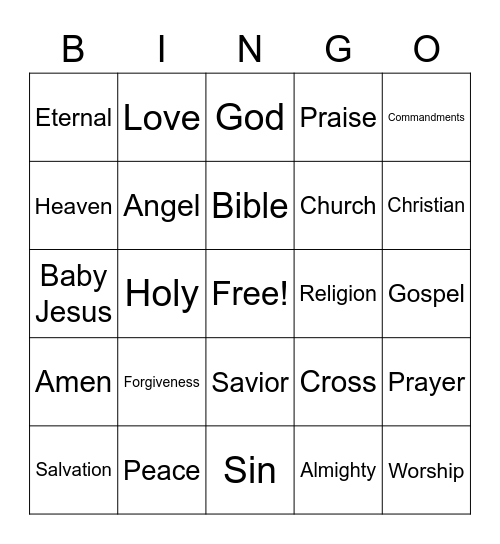 ART BINGO Card