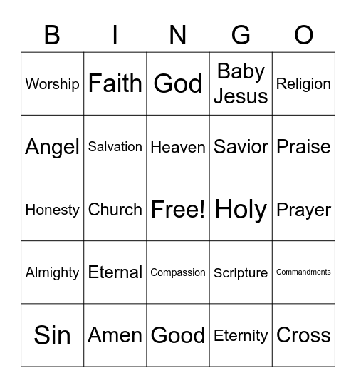 ART BINGO Card