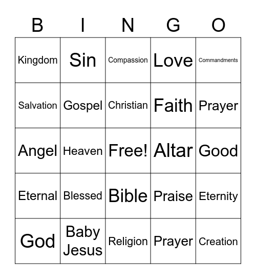 ART BINGO Card