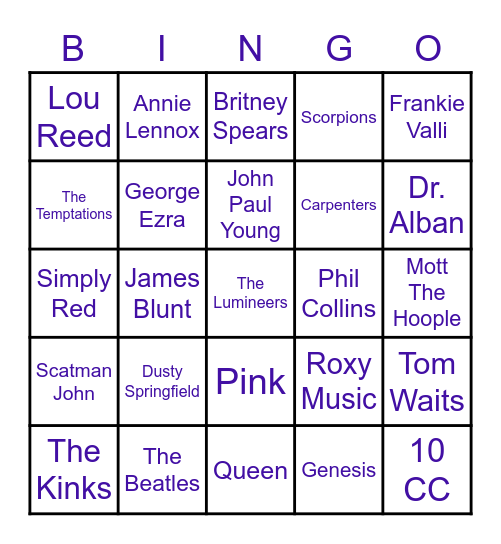 🍷 Nr. 21 🍷 Bingo Card
