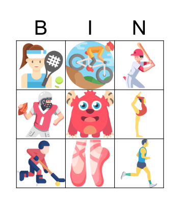 LOS DEPORTES Bingo Card