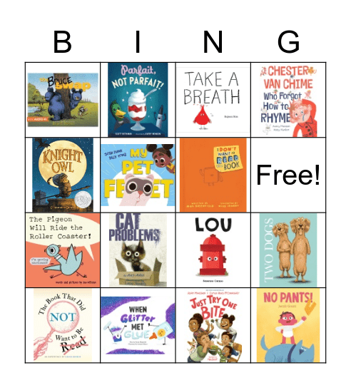 March Madness Books Bingo Card