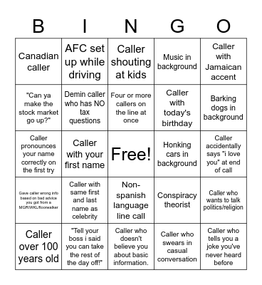 Number Bingo 1-75 Bingo Card