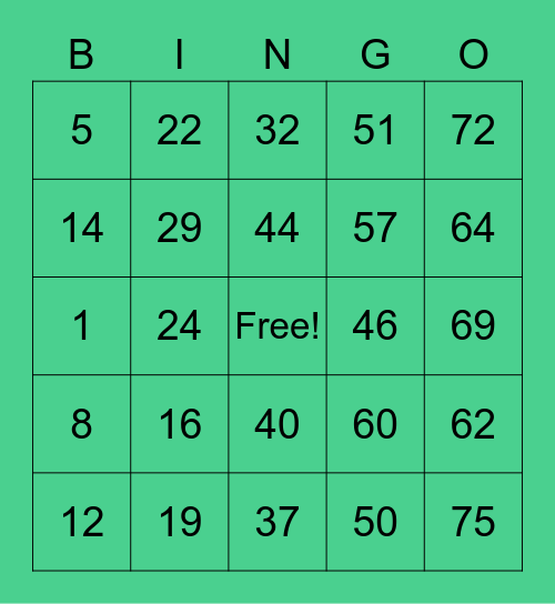 Crystal's Crazy Clearance Corner Bingo Card
