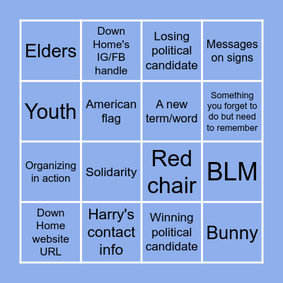Photo BINGO Card