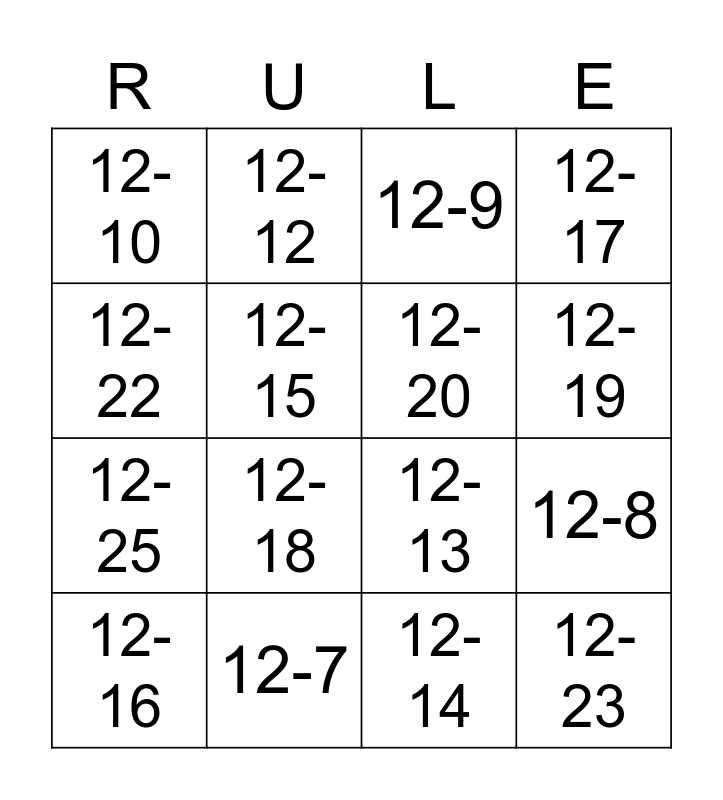 Examples Of State Rules