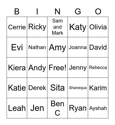 Lynn - Chase - Biology Bingo Card