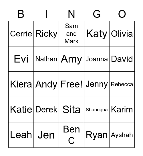 Lynn - Chase - Biology Bingo Card