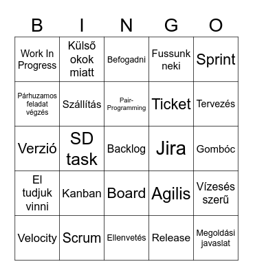 CSI Bingo Card