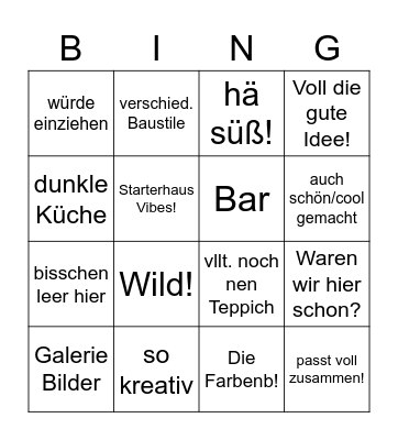Niggo Shell Tour Bingo Card