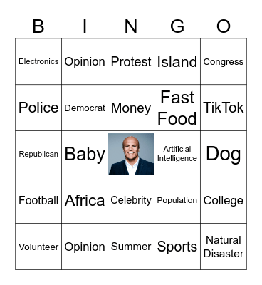 CNN 10 Bingo Card