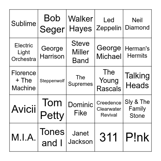 Game2 Bingo Card