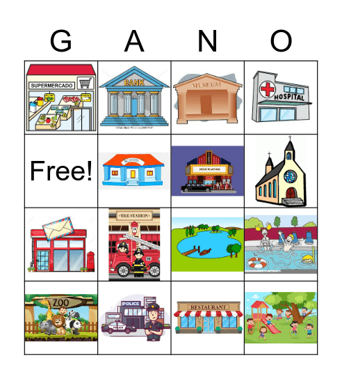 Mi comunidad Bingo Card