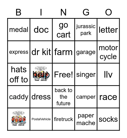 Nevada State NALC 2023 Convention Bingo Card