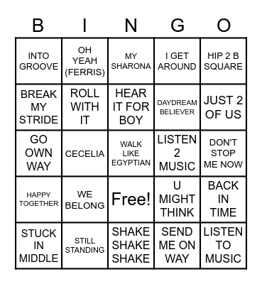 SPRING CLEANING Bingo Card