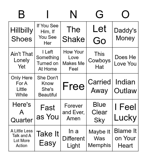 SASES SINGO Bingo Card