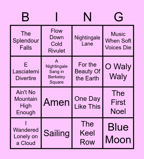 Delia's Big Birthday Bash Bingo! Bingo Card