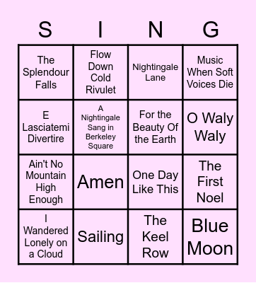 Delia's Big Birthday Bash Bingo! Bingo Card