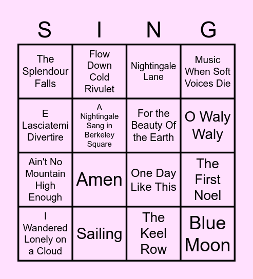 Delia's Big Birthday Bash Bingo! Bingo Card