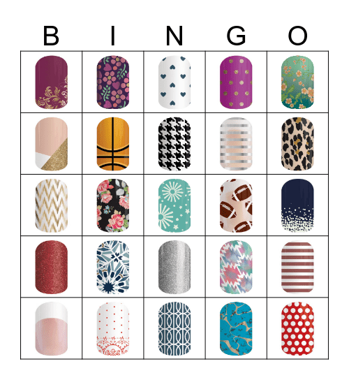 JAMBERRY JANUARY GIVE AWAY BINGO! Bingo Card