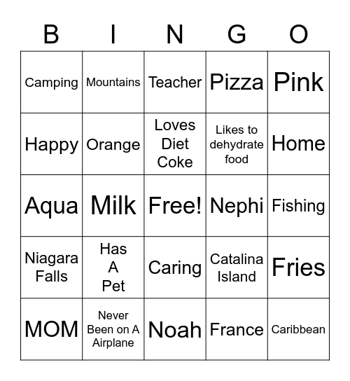 Get To Know Your Leaders! Bingo Card