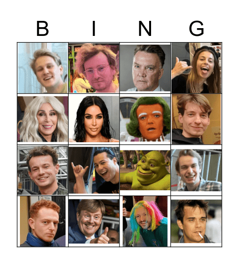 DA Bingo Card