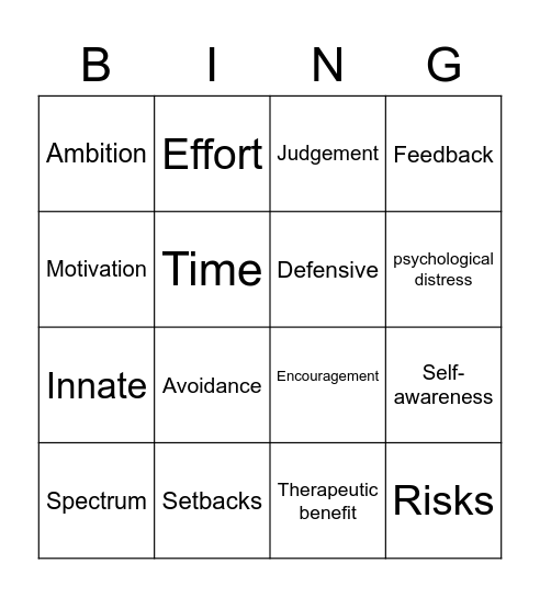 FM vs GM x Bingo Card