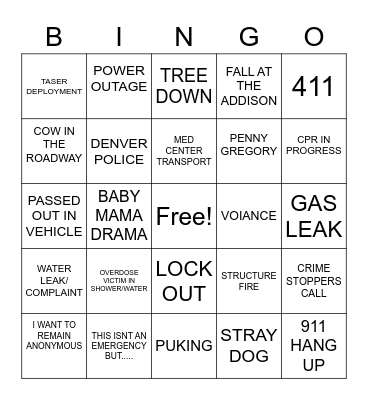 TC WEEK Bingo Card