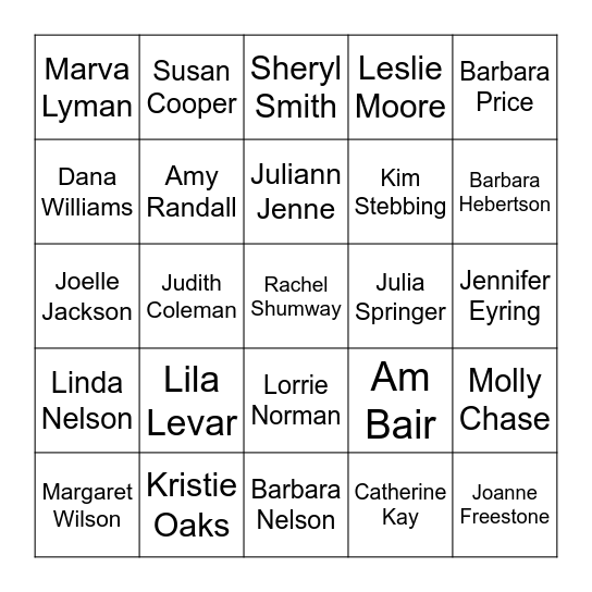 BEE-ingo! Bingo Card