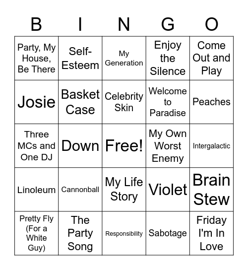 90s Punk New Wave CBD Bingo Card 90s-punk-new-wave-cbd-bingo-card
