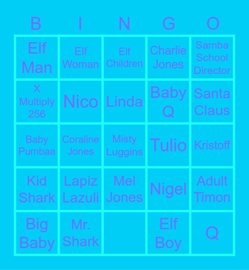 Volume Bingo Card