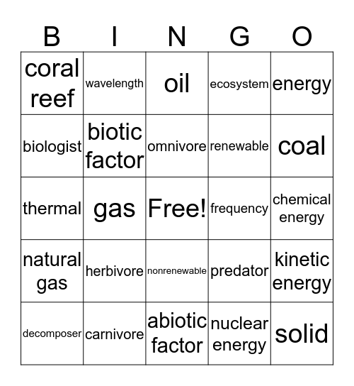 -_- Bingo Card