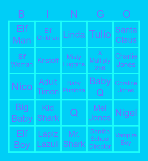 Volume Bingo Card