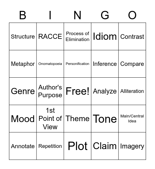 ela-state-exam-bingo-card