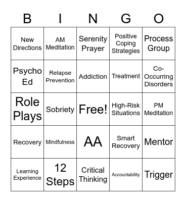 SAP Bingo Card