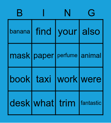 Telfaire Day 4 Bingo Card