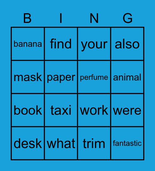 Telfaire Day 4 Bingo Card