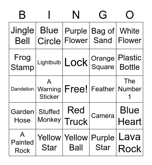 STEAM Bingo Card