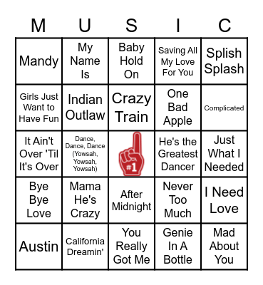 FIRST THINGS FIRST Bingo Card