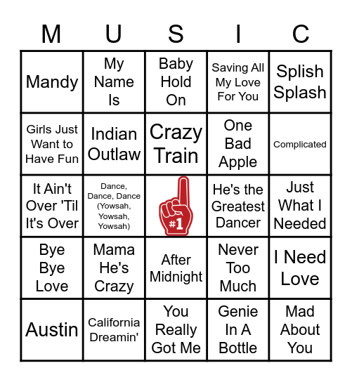 FIRST THINGS FIRST Bingo Card